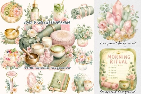 Download Coquette Yoga Wellness Morning Clipart - Morning Collection