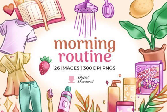 Download Morning Routine Clipart - Morning Collection
