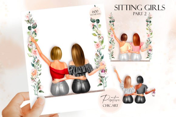 Download Best Friends Clipart Back View Besties - View Collection