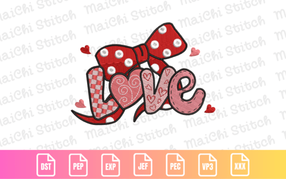 Download Romantic Bow &amp; Hearts - Premium Bundle